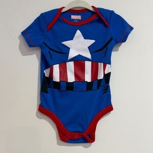 Marvel Captain America Baby Onesie